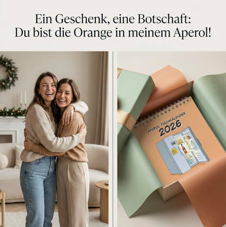 Aperol Tischkalender Classic-Edition 2026