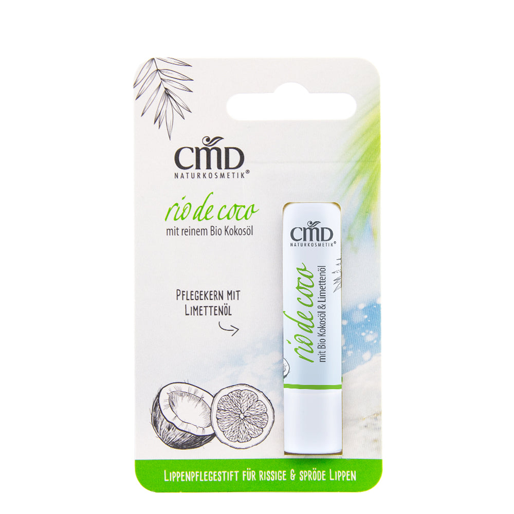 Rio De Coco Lippenpflegestift mit Limettenkern - Vegan & Cruelty Free