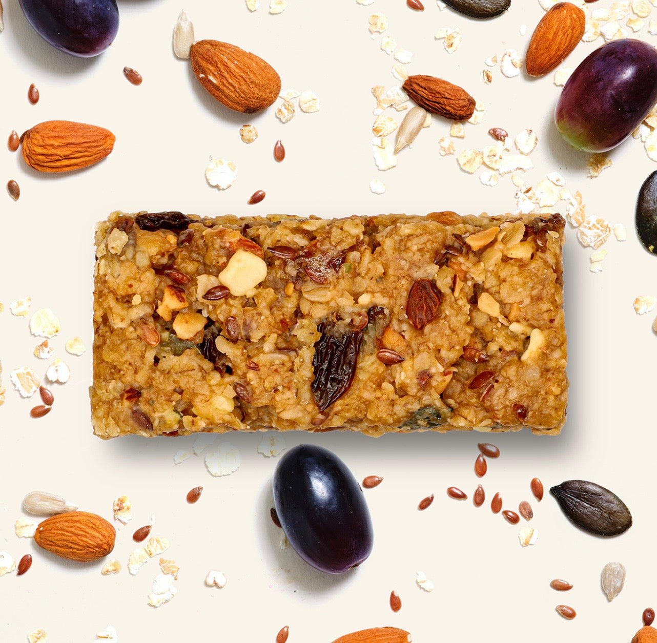 Hafervoll Almond & Raisin Flapjack - Bio & Palmölfrei, 60 g