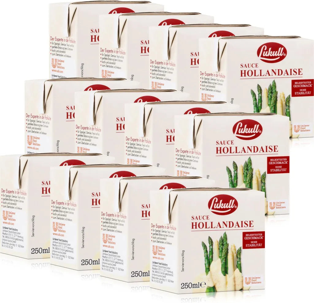 Lukull Sauce Hollandaise, 12x250 ml