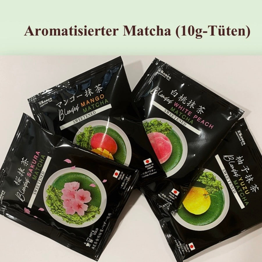 Kanes Weißer Yuzu Matcha - Pulver-Beutel, 10g