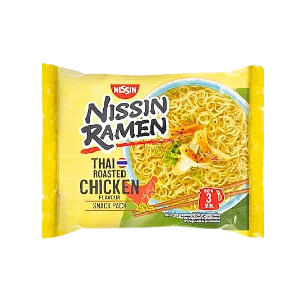 Nissin Ramen Thai Roasted Chicken, 10x65g