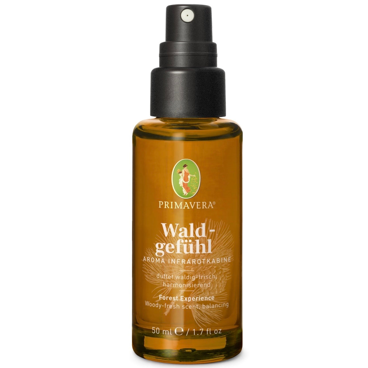 Primavera Waldgefühl Aroma Infrarot Kabinen-Spray - Vegan, 50 ml