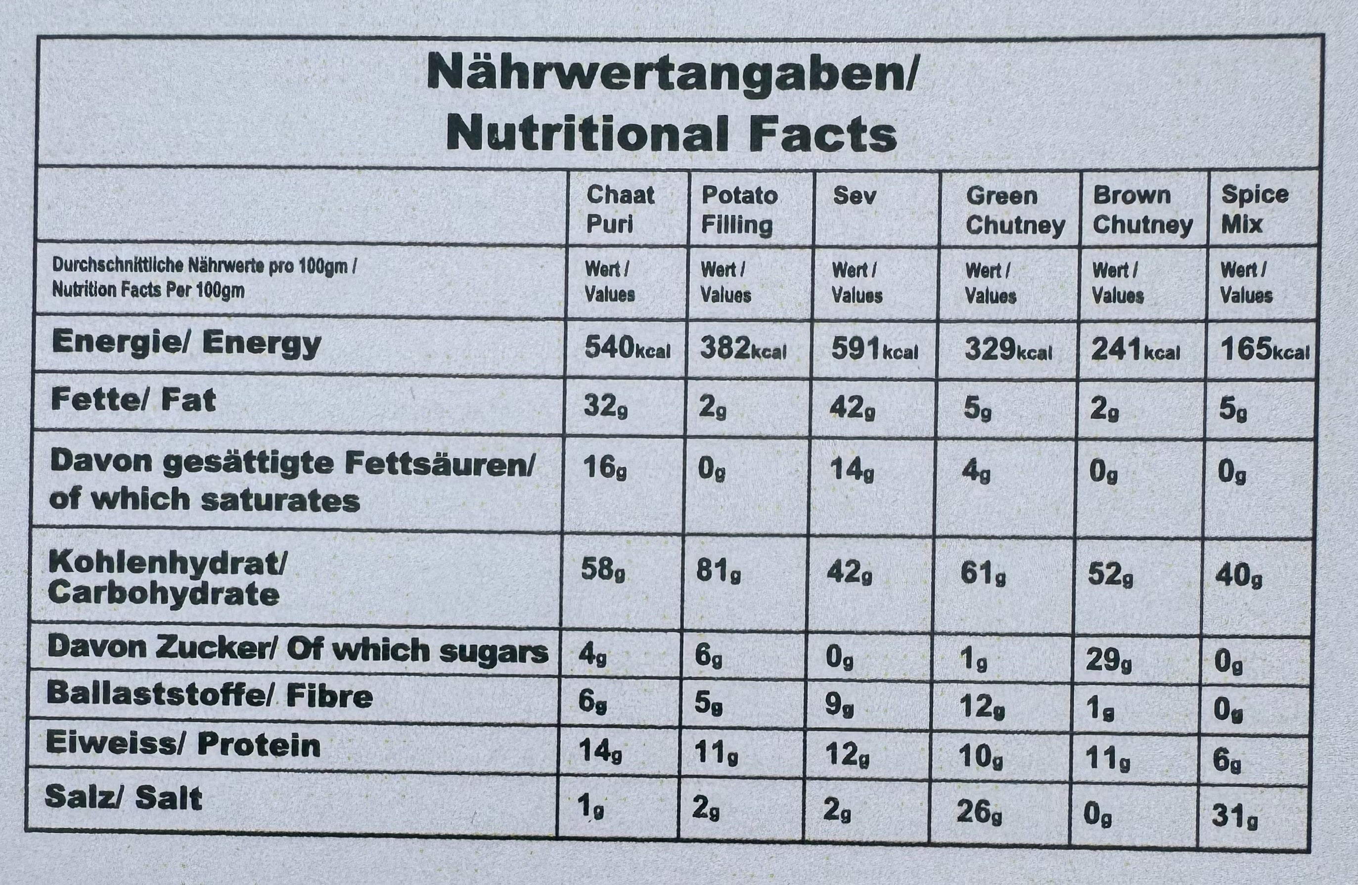 Meal Karma - Papdi Chaat- Vegan Indian Street Food, 200g/525g