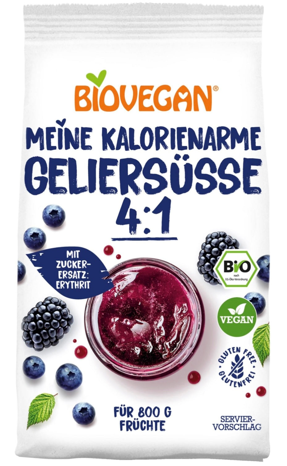 BIOVEGAN Meine kalorienarme Geliersüße 4:1, 200g