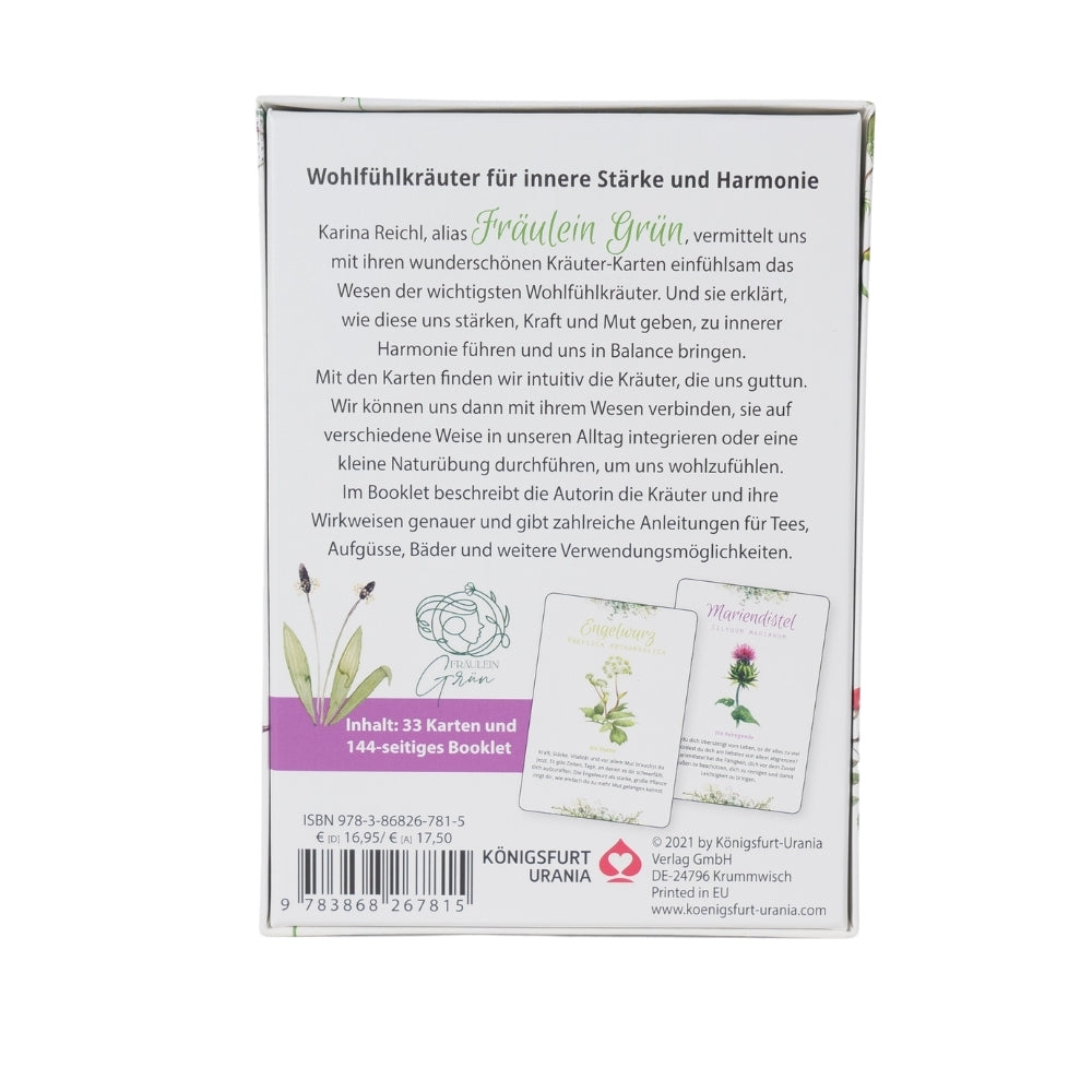 Fräulein Grüns Wohlfühlkräuter-Karten