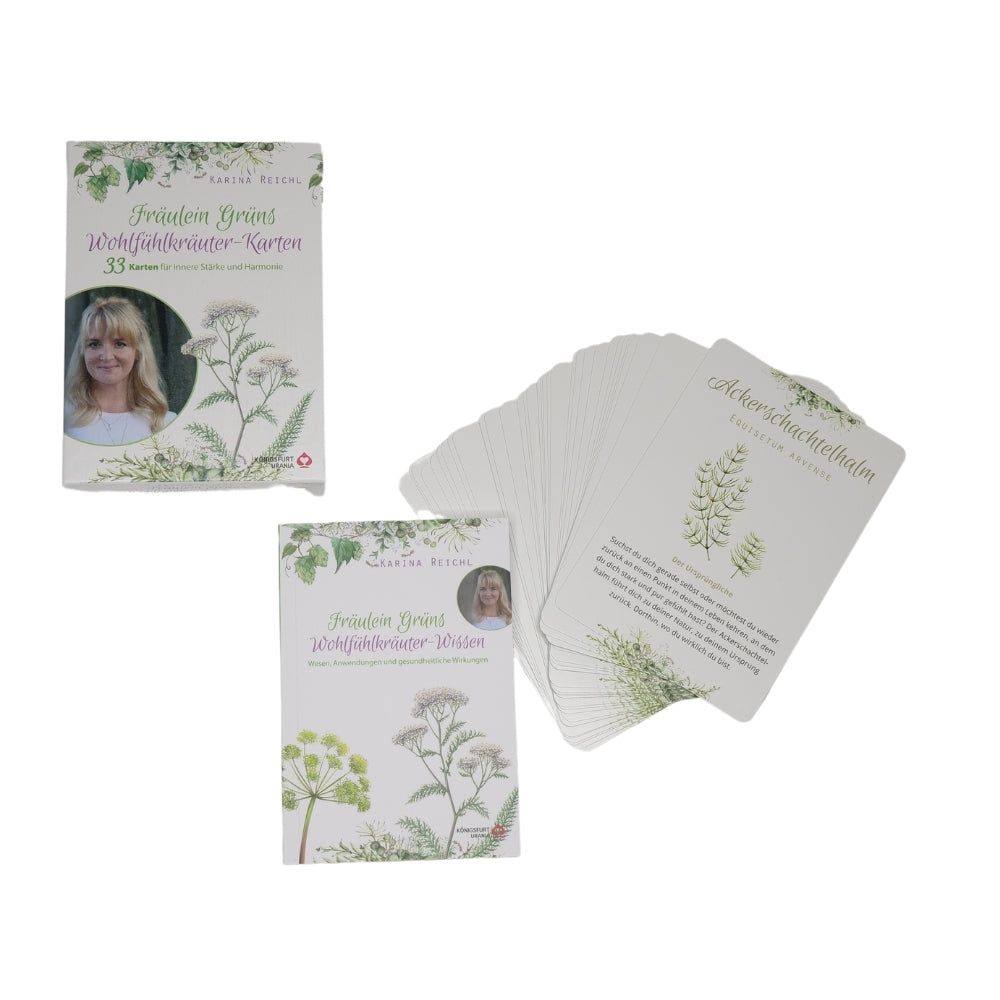 Fräulein Grüns Wohlfühlkräuter-Karten