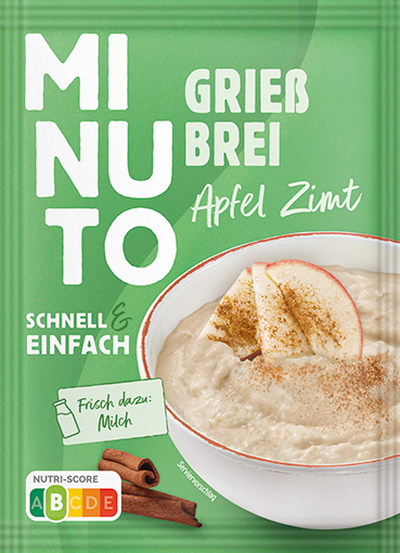 MINUTO Grießbrei Apfel-Zimt