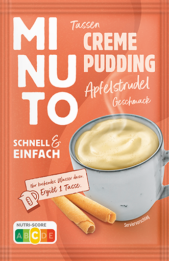 MINUTO Tassenpudding Apfelstrudel, Sachet 50g
