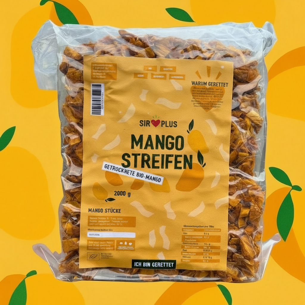Bio Mango Streifen getrocknet, 2kg