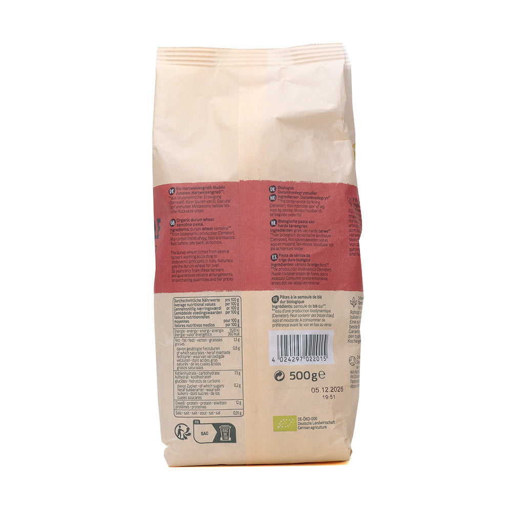 Naturata Hartweizen Spätzle, 500g