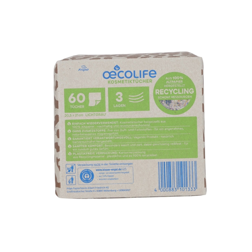 Oecolife Kosmetiktücher recycling