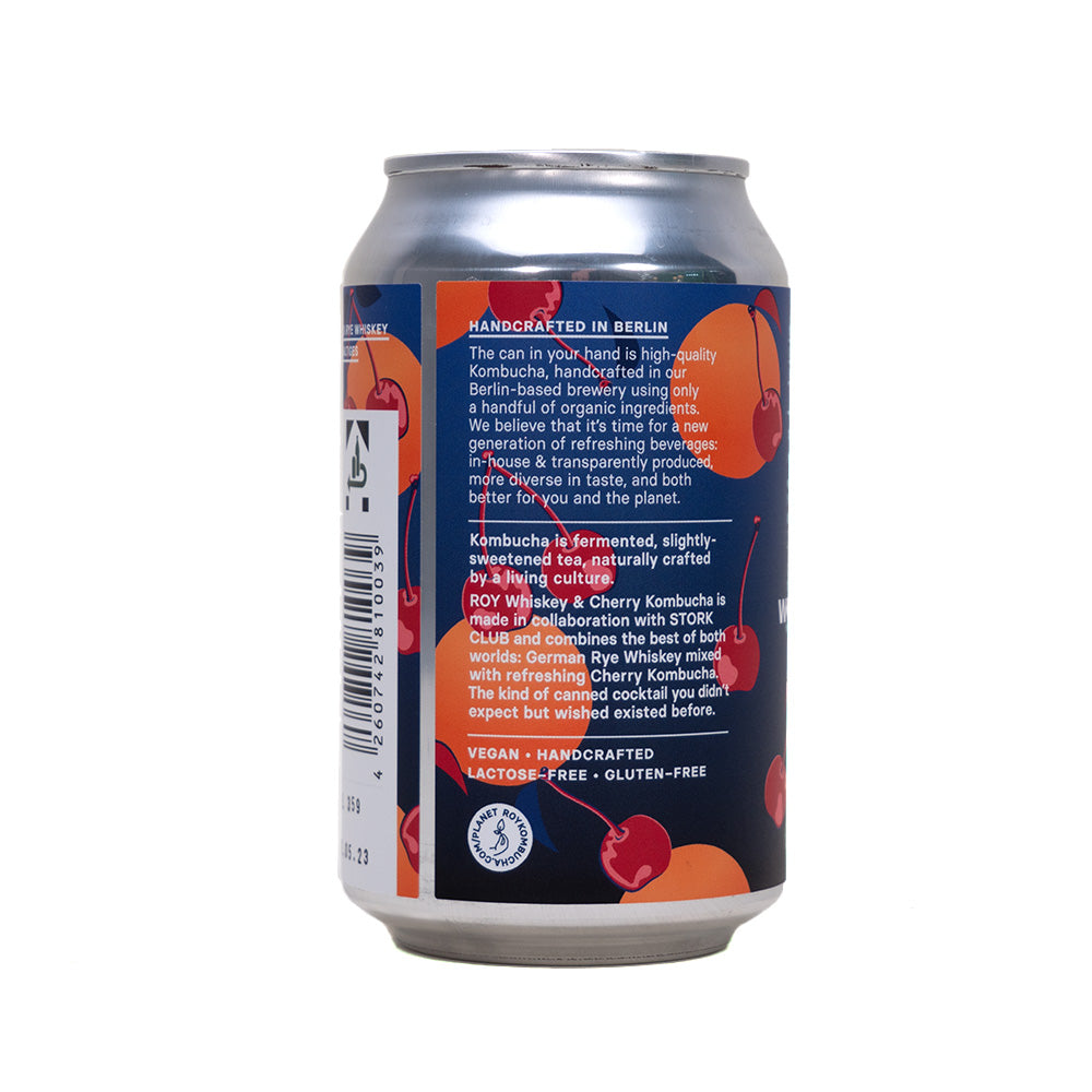 ROY Kombucha Whisky & Cherry