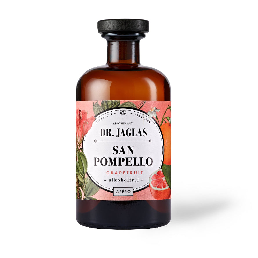 Dr. Jaglas San Pomello Grapefruit (Alkoholfrei) - Vegan & Glutenfrei, 500ml