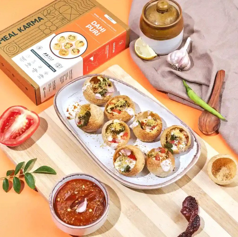 Meal Karma - Dahi Puri - Vegan Indian Street Food, 185g/480g