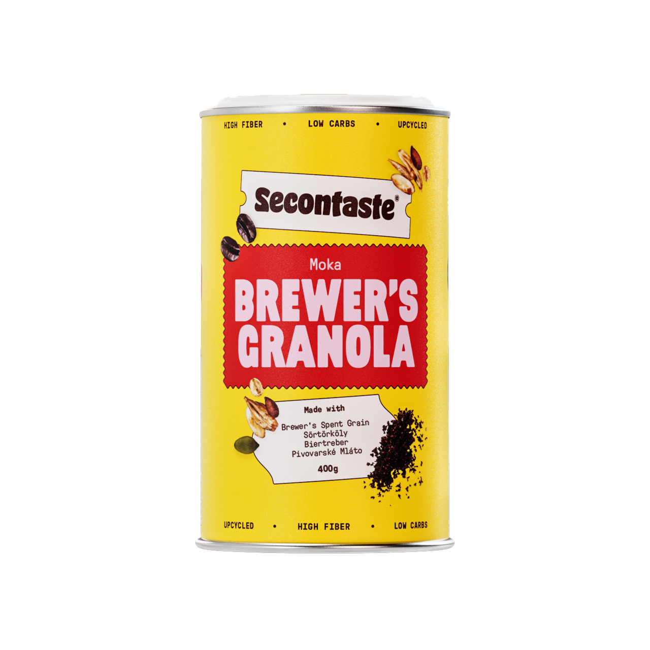 Secontaste Brewer’s Granola Mokka, 400g