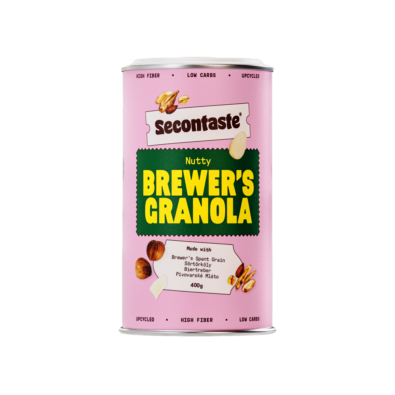 Secontaste Brewer's Granola Haselnuss, 400g