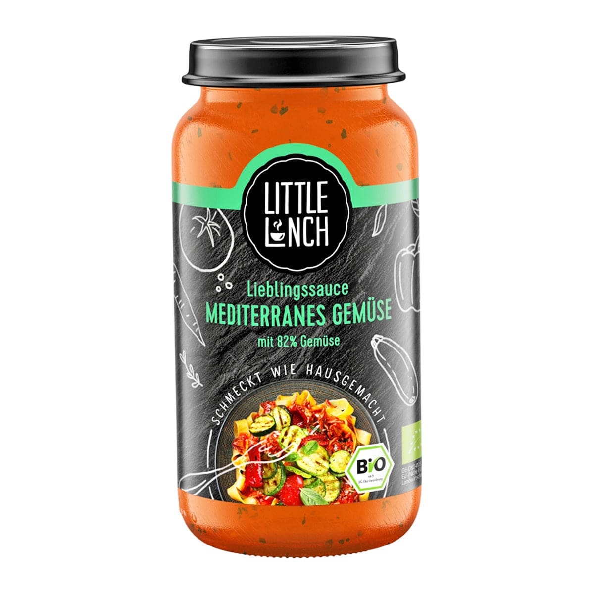 Bio Lieblingssauce Mediterranes Gemüse, 250g