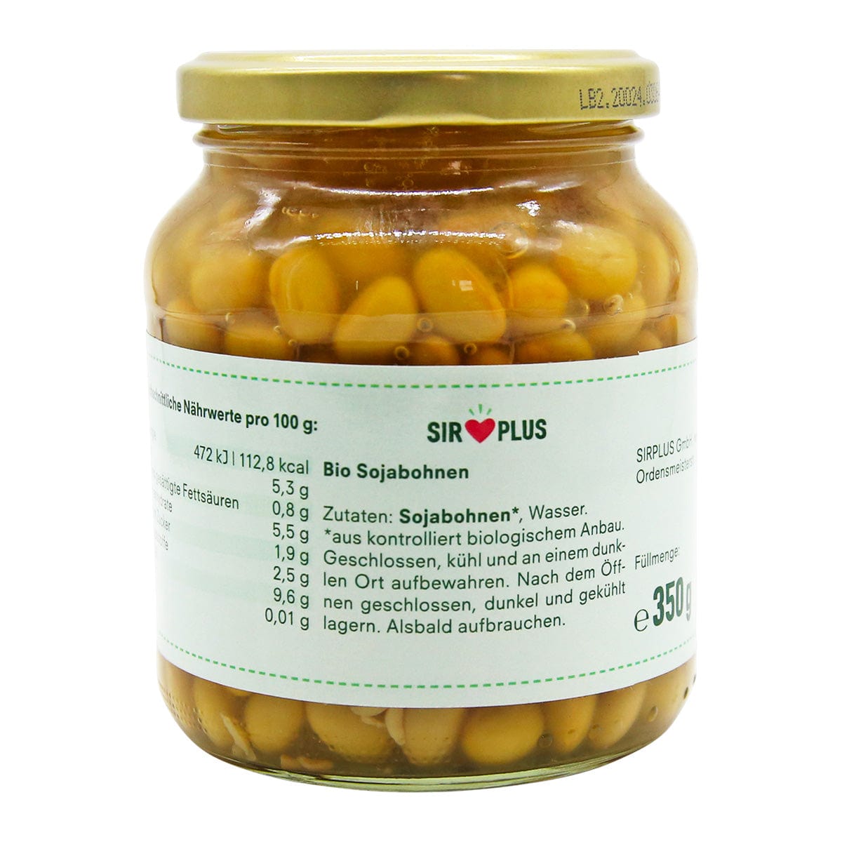 SIRPLUS Bio Sojabohnen, 230g