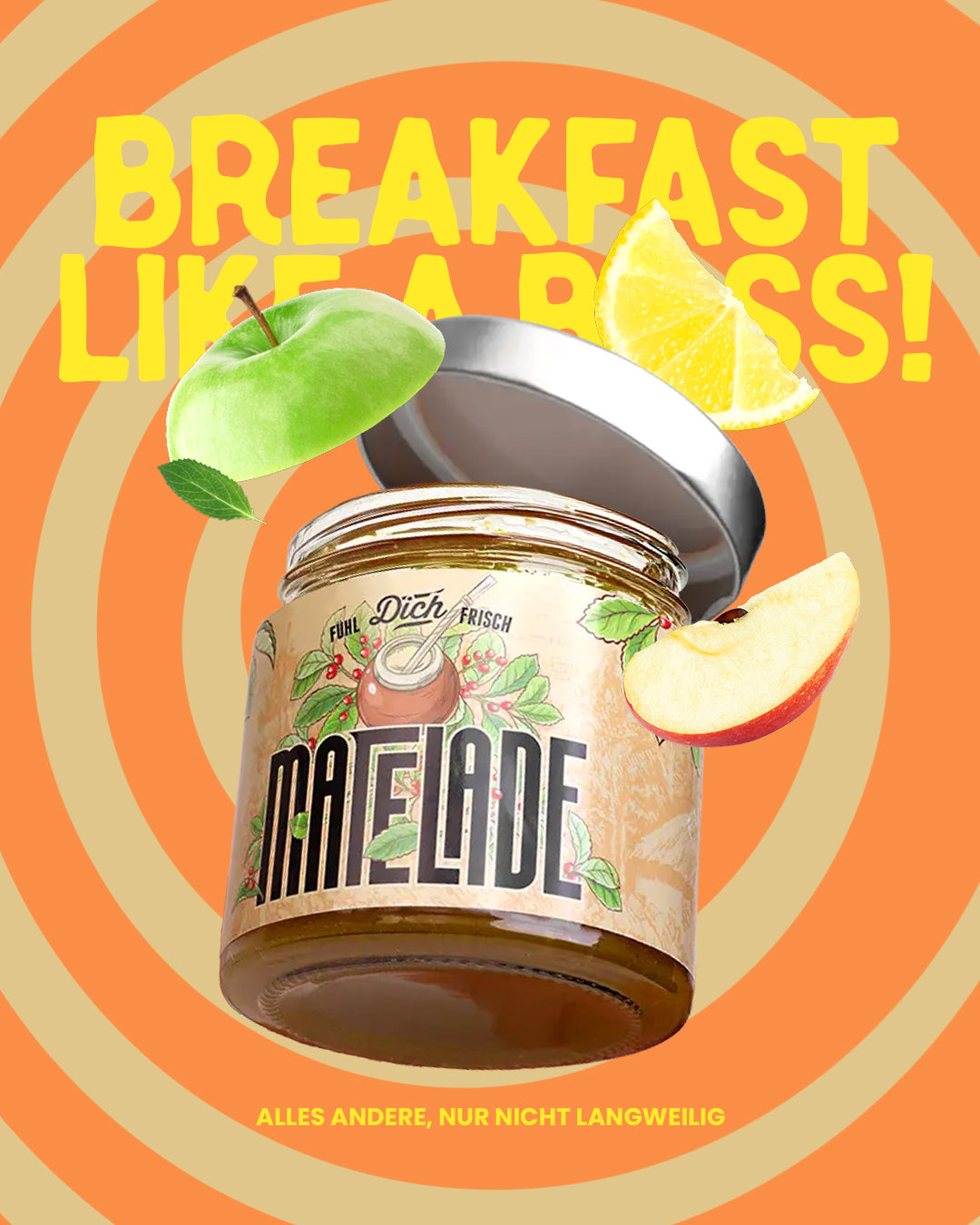 Matelade Fruchtaufstrich Original Taste - Bio & Vegan, 370g