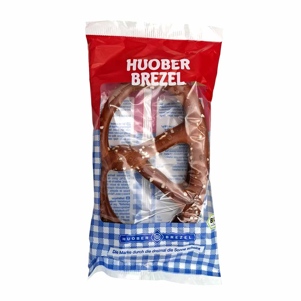 Huober Brezel Doppelpack, - Bio, 40g