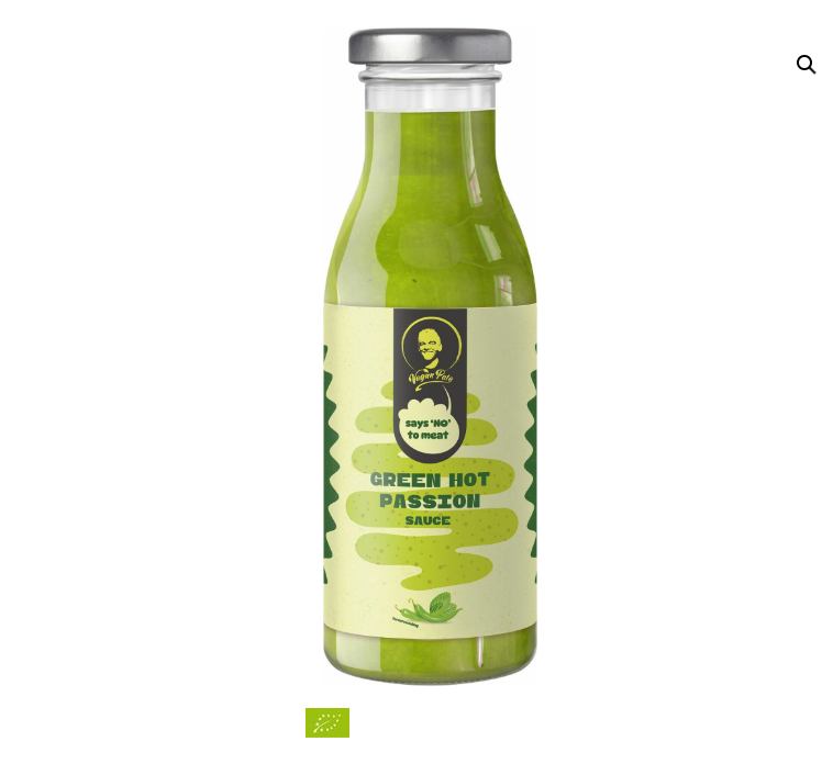 Vegan Pete - Bio Green Hot Passion Sauce, 200ml