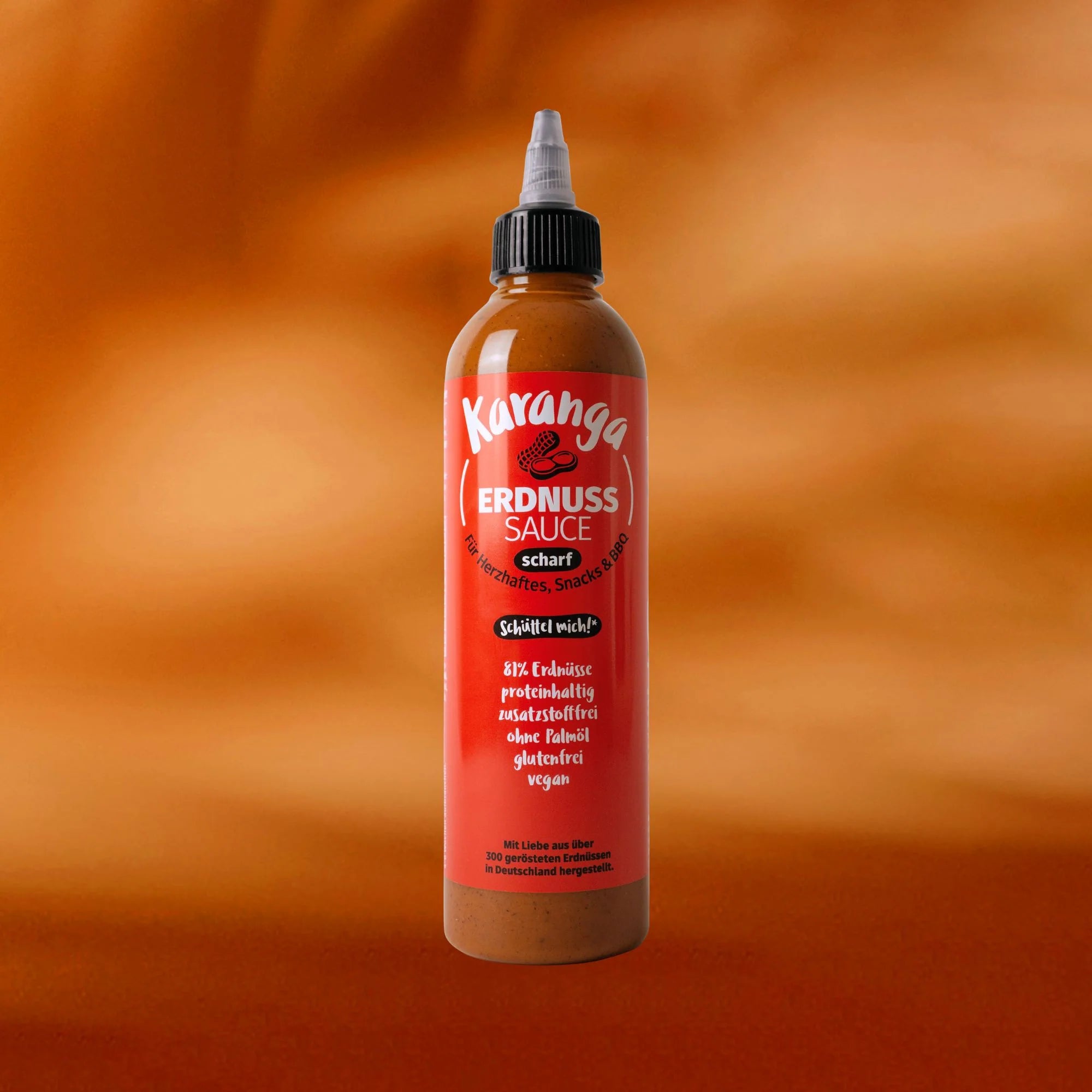Karanga Erdnusssauce - Scharf, 250ml