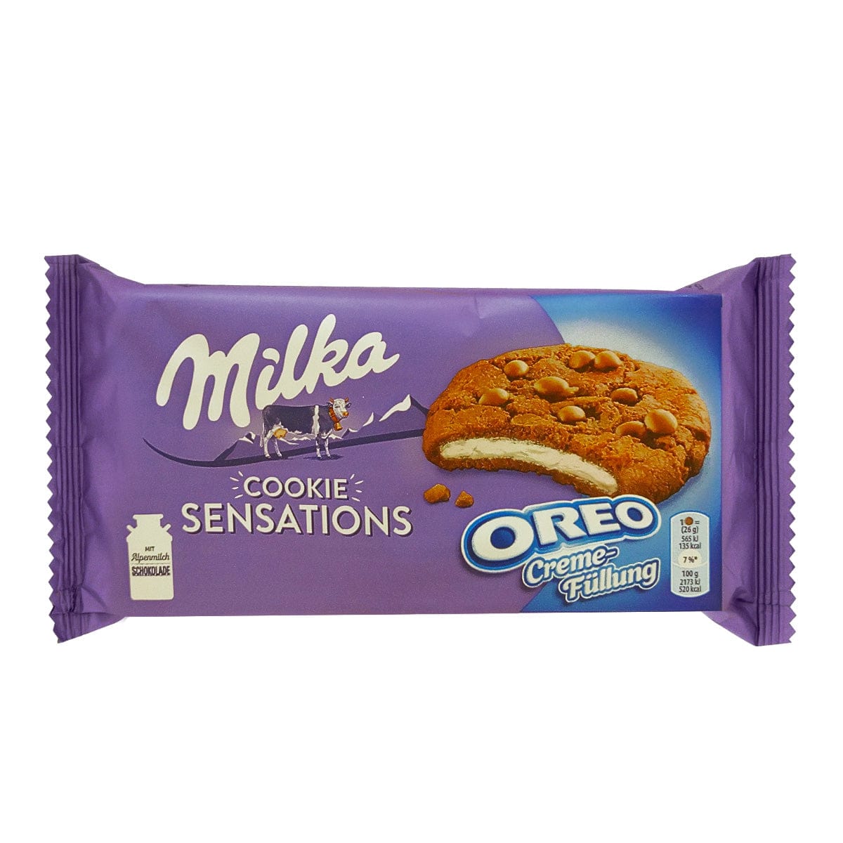 Milka Cookie Sensations Oreo, 156g