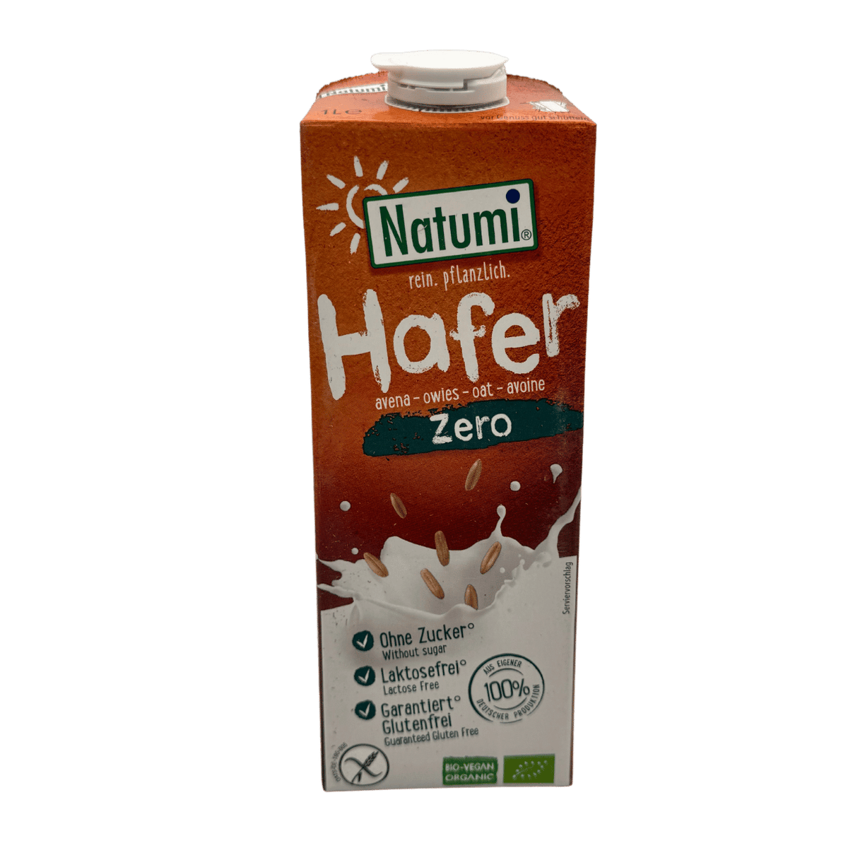 Hafermilch zero von Natumi