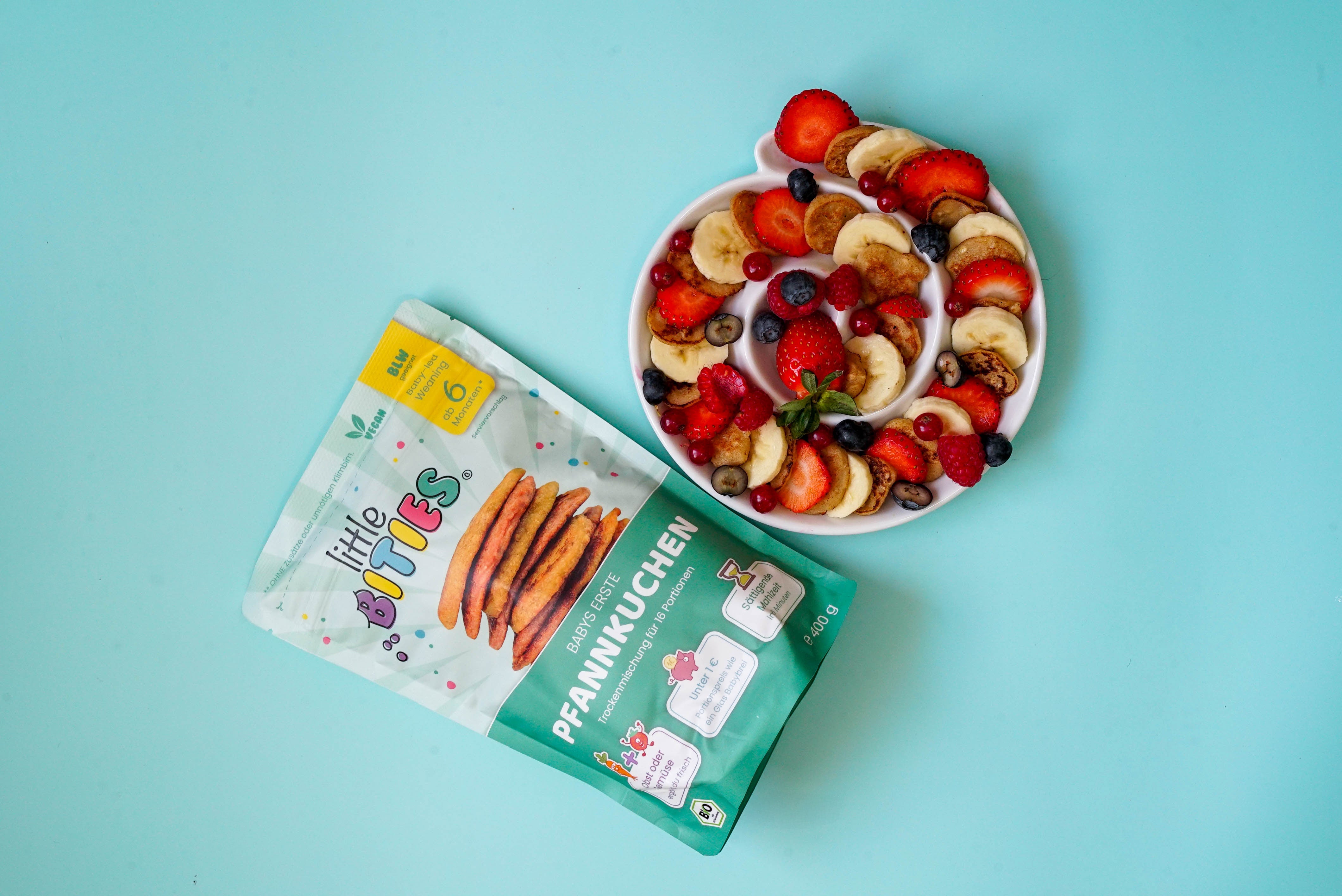 little BITIES Pfannkuchen für Babys - Trockenmischung, 400g