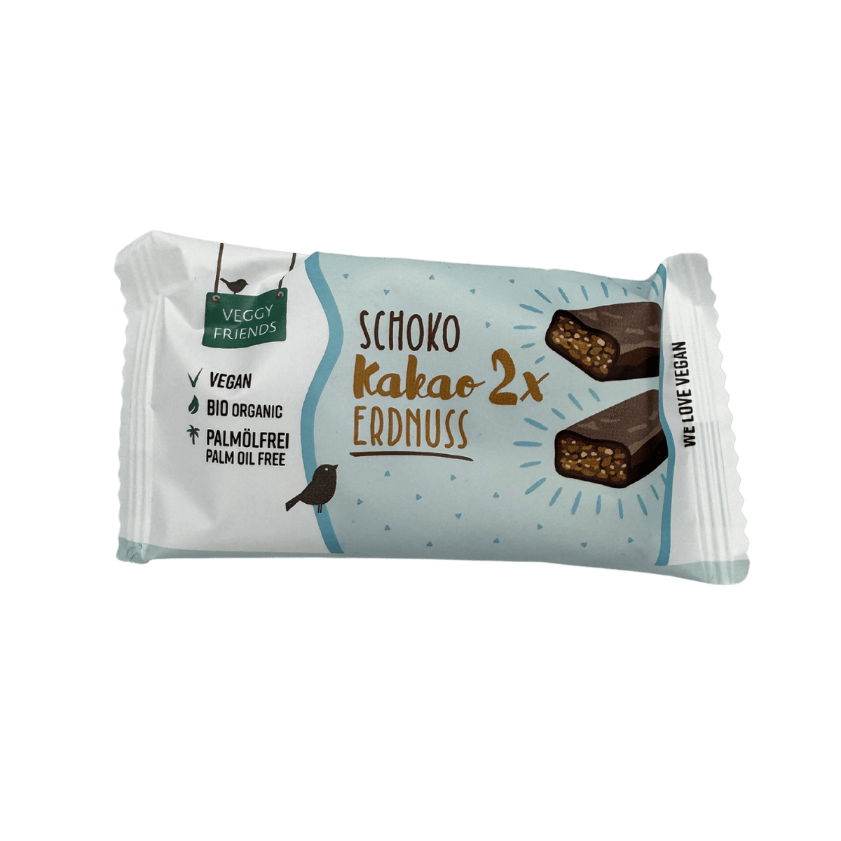 Schoko Kakao Erdnuss Riegel