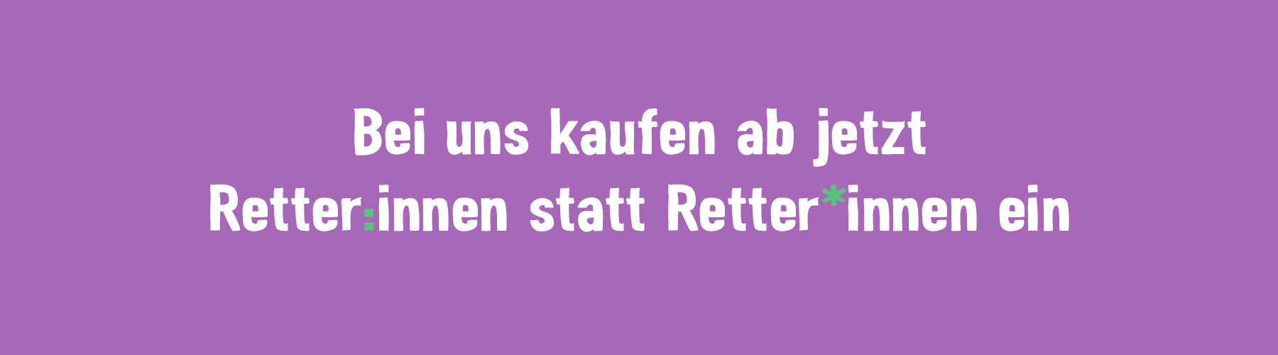 Wie der Pride Month uns inspiriert hat und wieso wir unsere Form des Genderns ändern