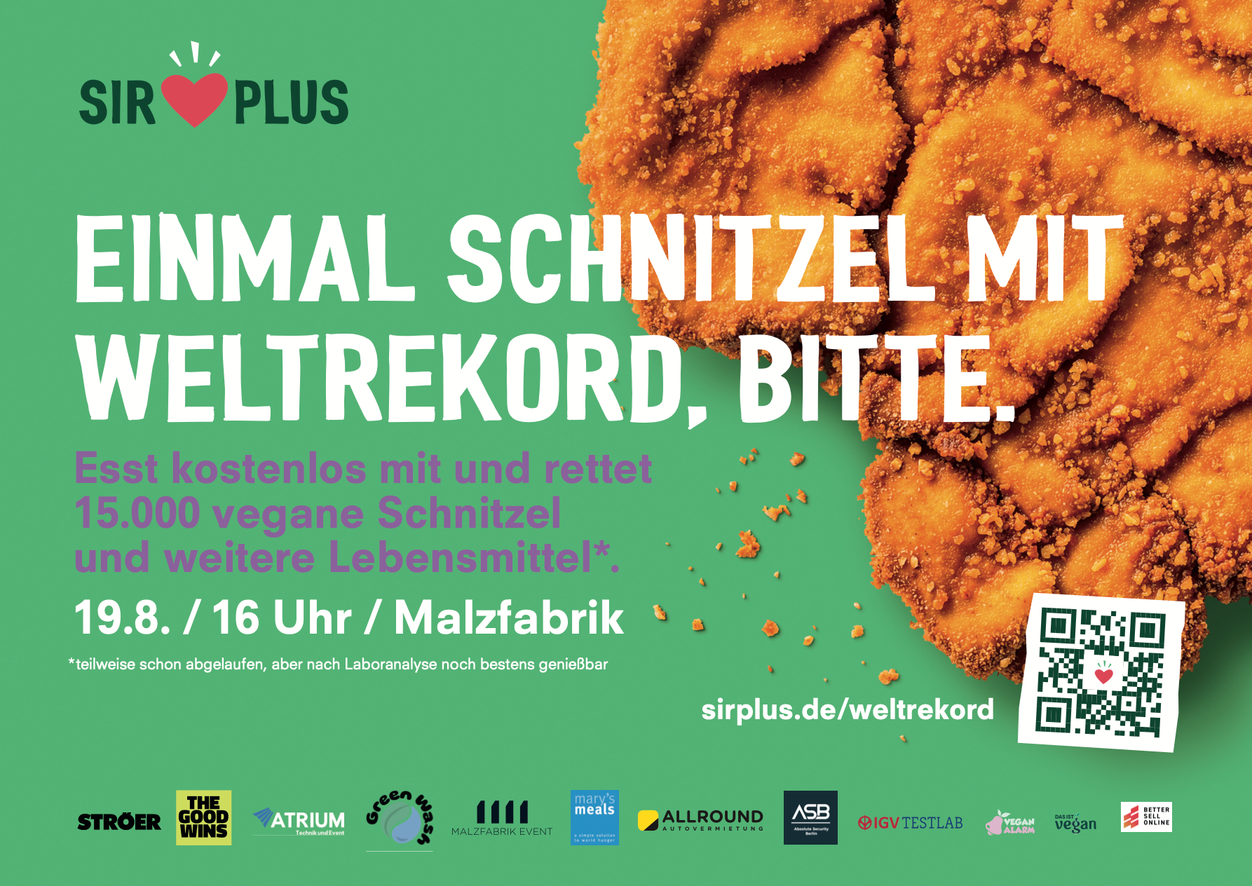 🥇 Guinness Weltrekord im Lebensmittel retten mit Bianca Heinicke