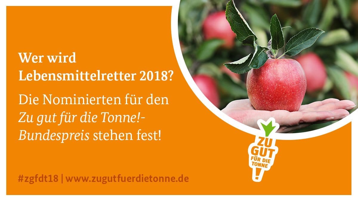 SirPlus ist nominiert Zu gut fuer die Tonne