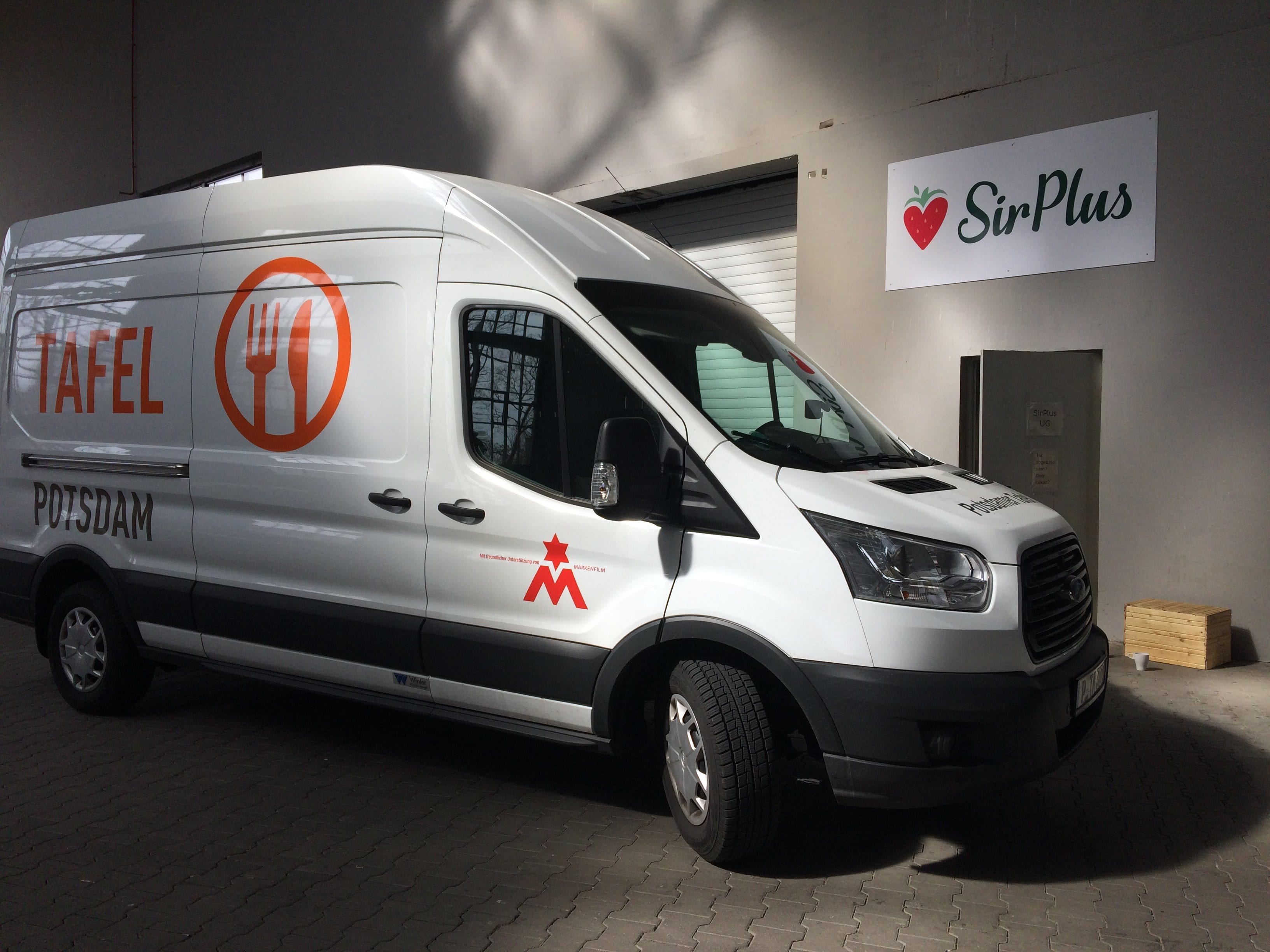 SirPlus unterstützt Tafeln in Brandenburg
