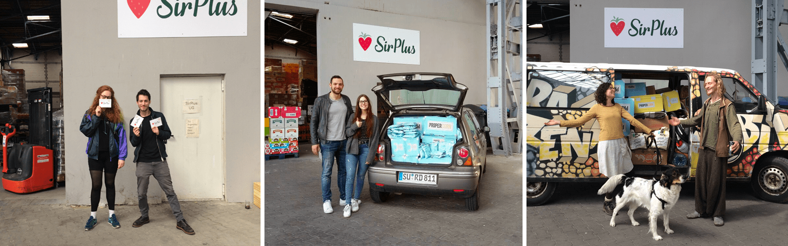 SirPlus spendet Uni Babelsberg, HMKW und Humus-Festivals