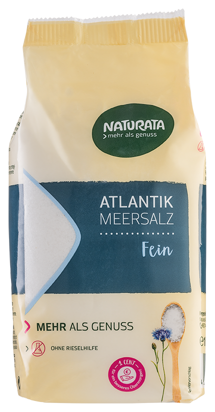 Naturata Atlantik Meersalz - fein, 1kg