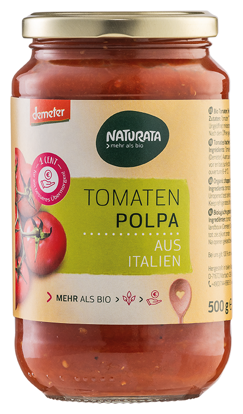 Naturata Tomaten Polpa - Vegan & Bio, 500g