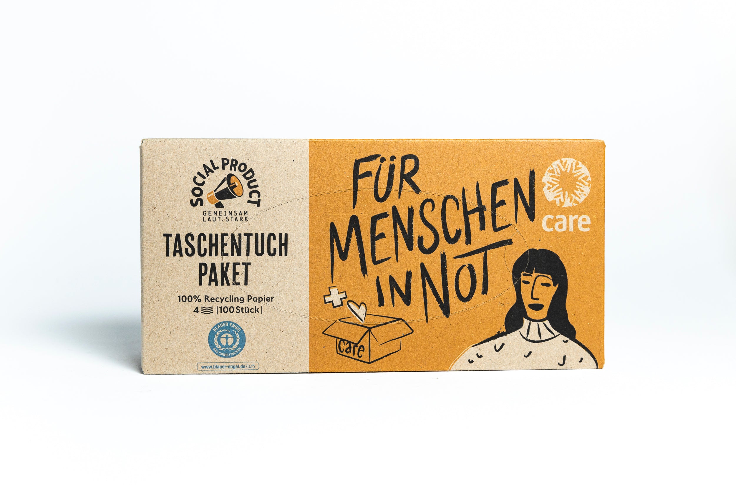 SocialProduct Taschentuch-Paket x CARE