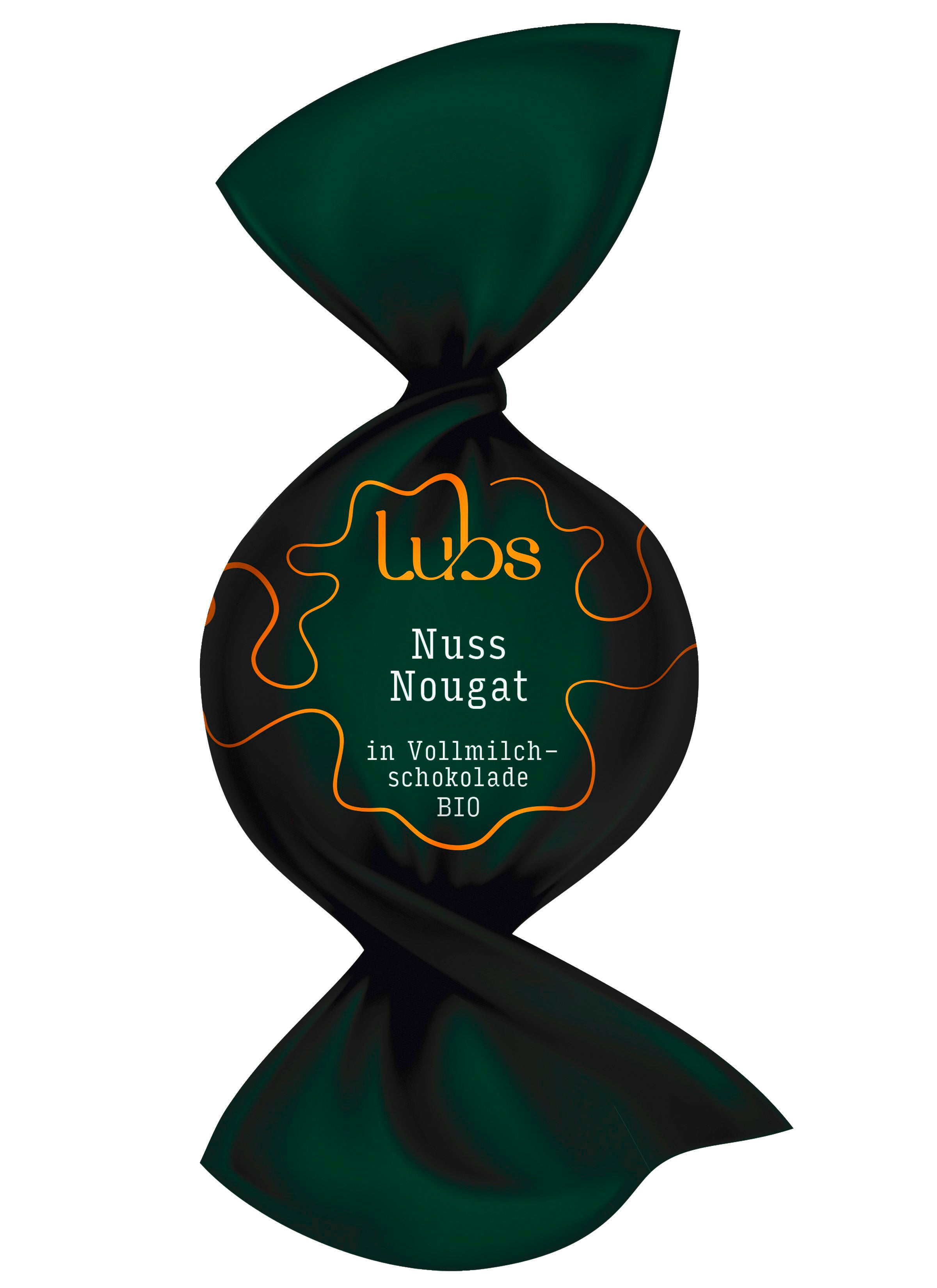 Lubs Bio Confiseriekugeln 3 Sorten ohne Alkohol - Mandel, Nussnougat & Spekulatius - 50 Stück