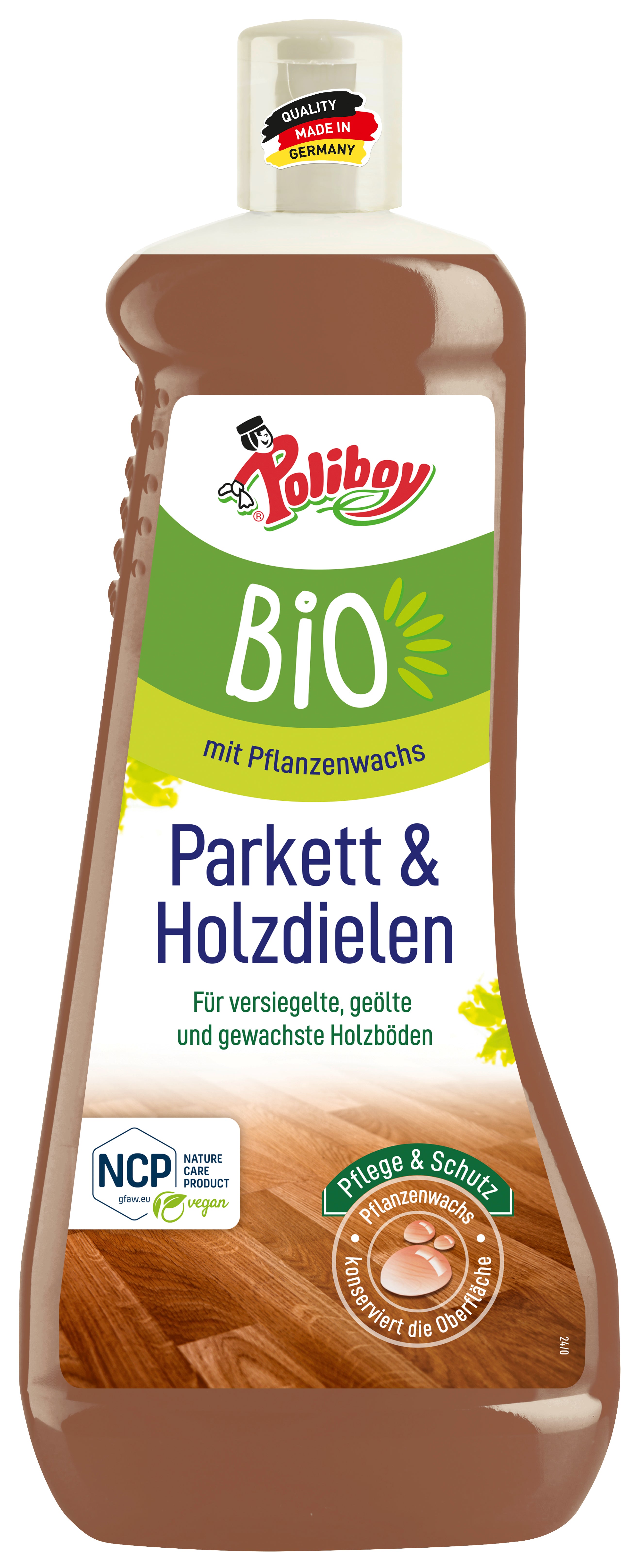 POLIBOY NCP Parkett & Holzdielen Pflege - Vegan, 1L