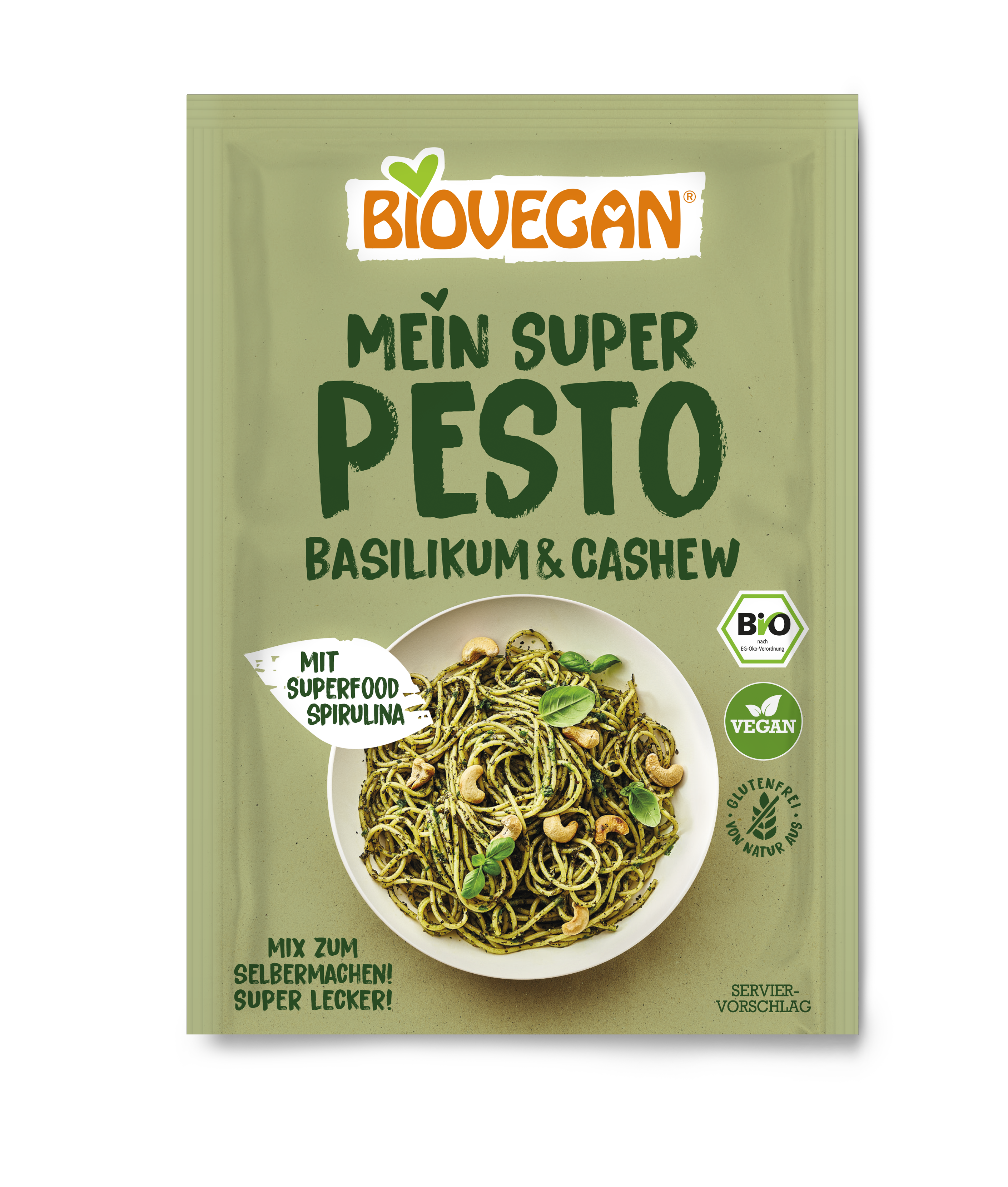 Biovegan Mein Super Pesto - Basilikum&Cashew, 17g