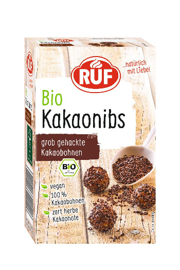 RUF Kakao Nibs - Bio & Vegan, 150g
