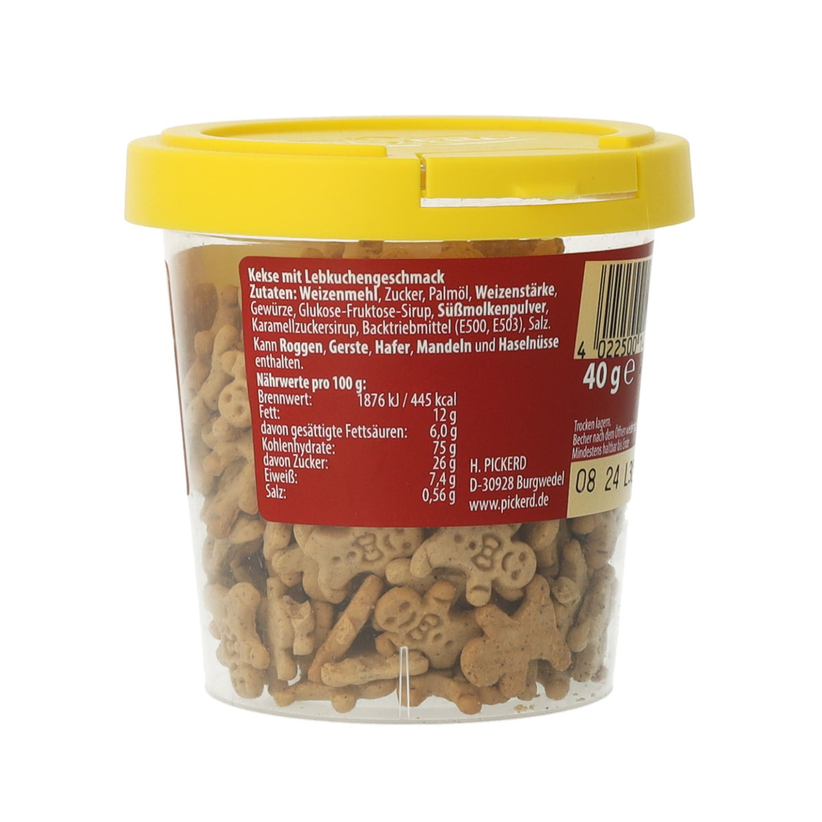 PICKERD Mini-Kekse Lebkuchenmännchen 40g