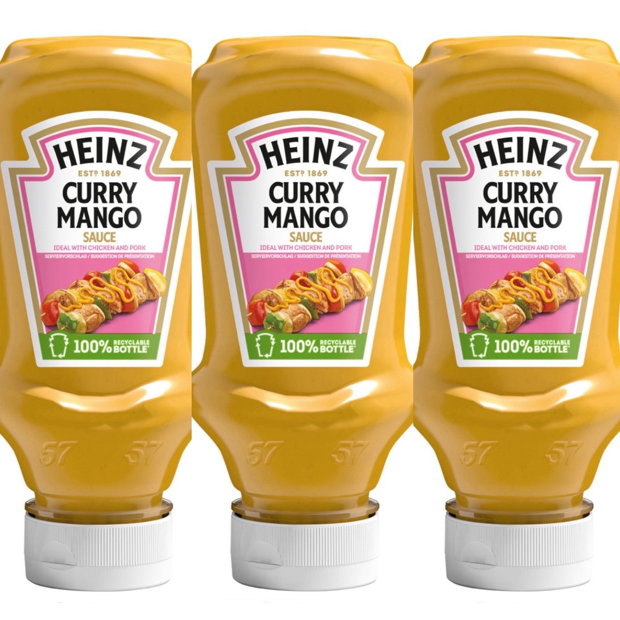 Heinz Curry-Mango Sauce, 8x220ml