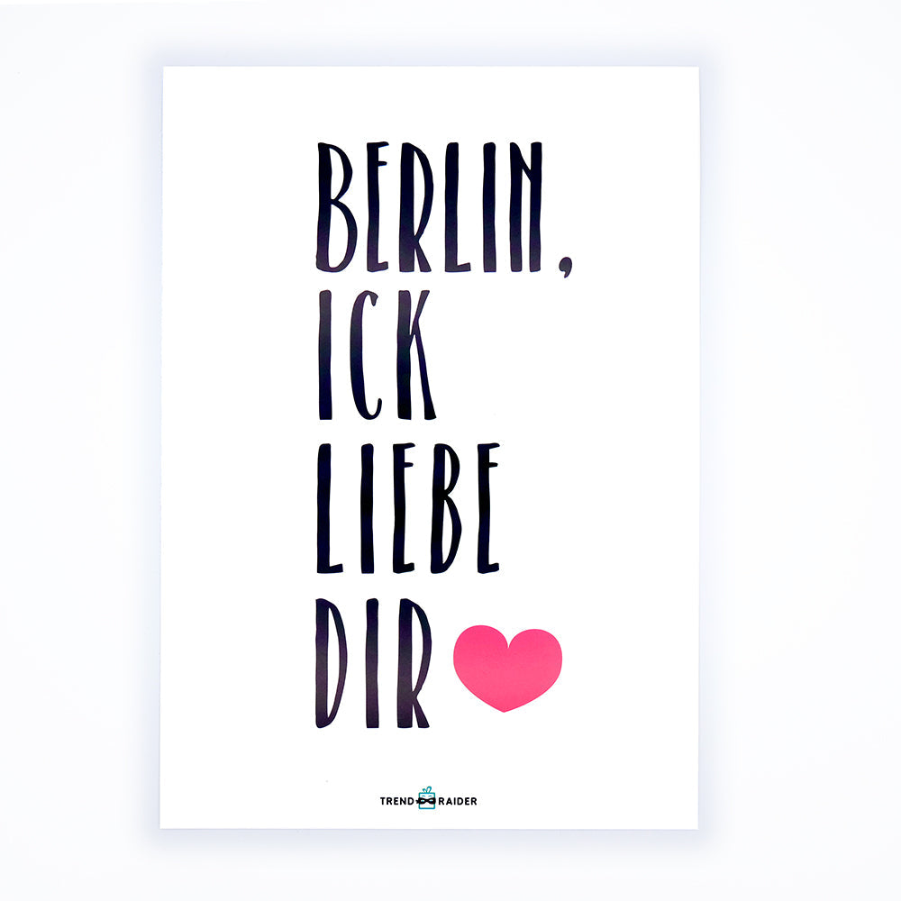Poster Berlin City