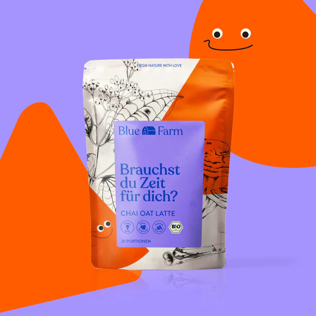 BlueFarm Chai Oat Latte - Brauchst Du Zeit für Dich? 300g