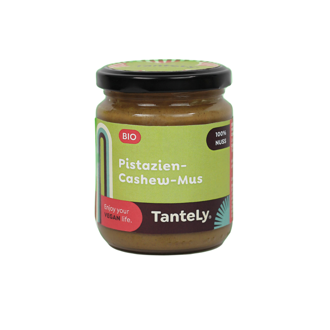 TanteLy Pistazien Cashew Mus - Vegan & Bio, 250g