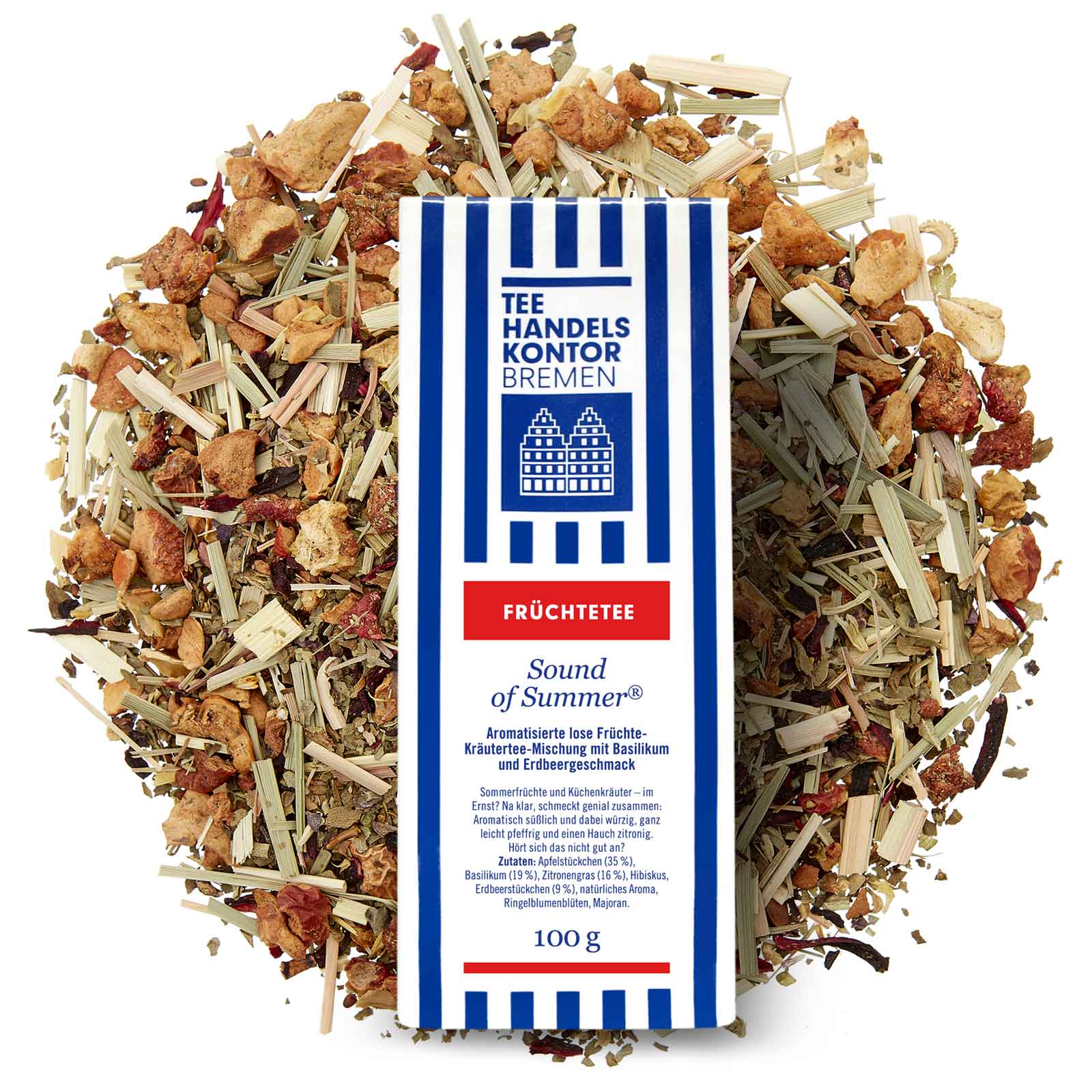 Holzapfel Früchte-/Kräutertee Sound of Summer, 100g