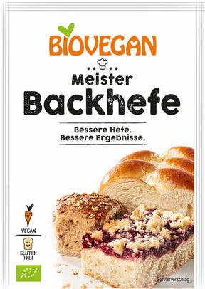 Biovegan Meister Backhefe 25x7g